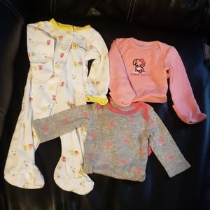 Newborn onsies